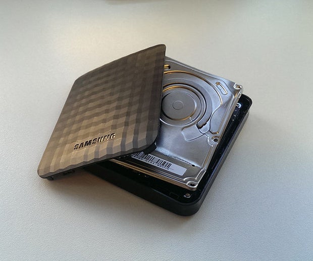 fix a samsung external m3 hard drive