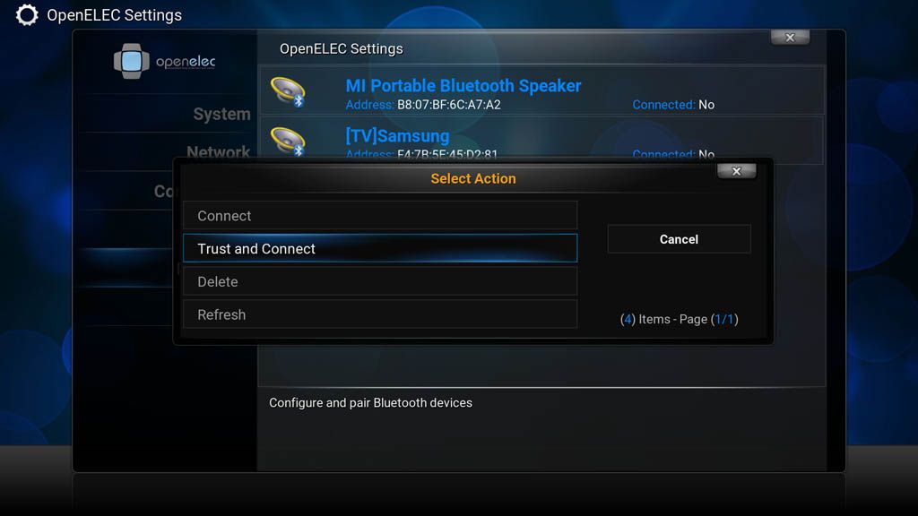 samsung tv auto connect bluetooth speaker
