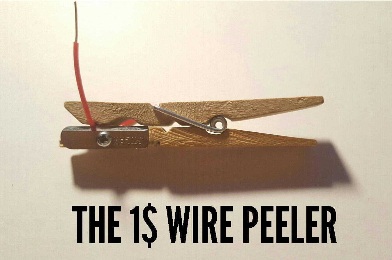 1 Wire Peeler 4 Steps (with Pictures) Instructables