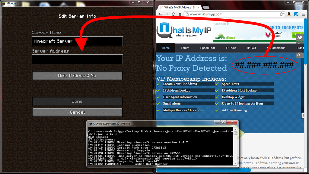 How To Create A Bukkit Minecraft Server Windows Easiest Way 6 Steps Instructables