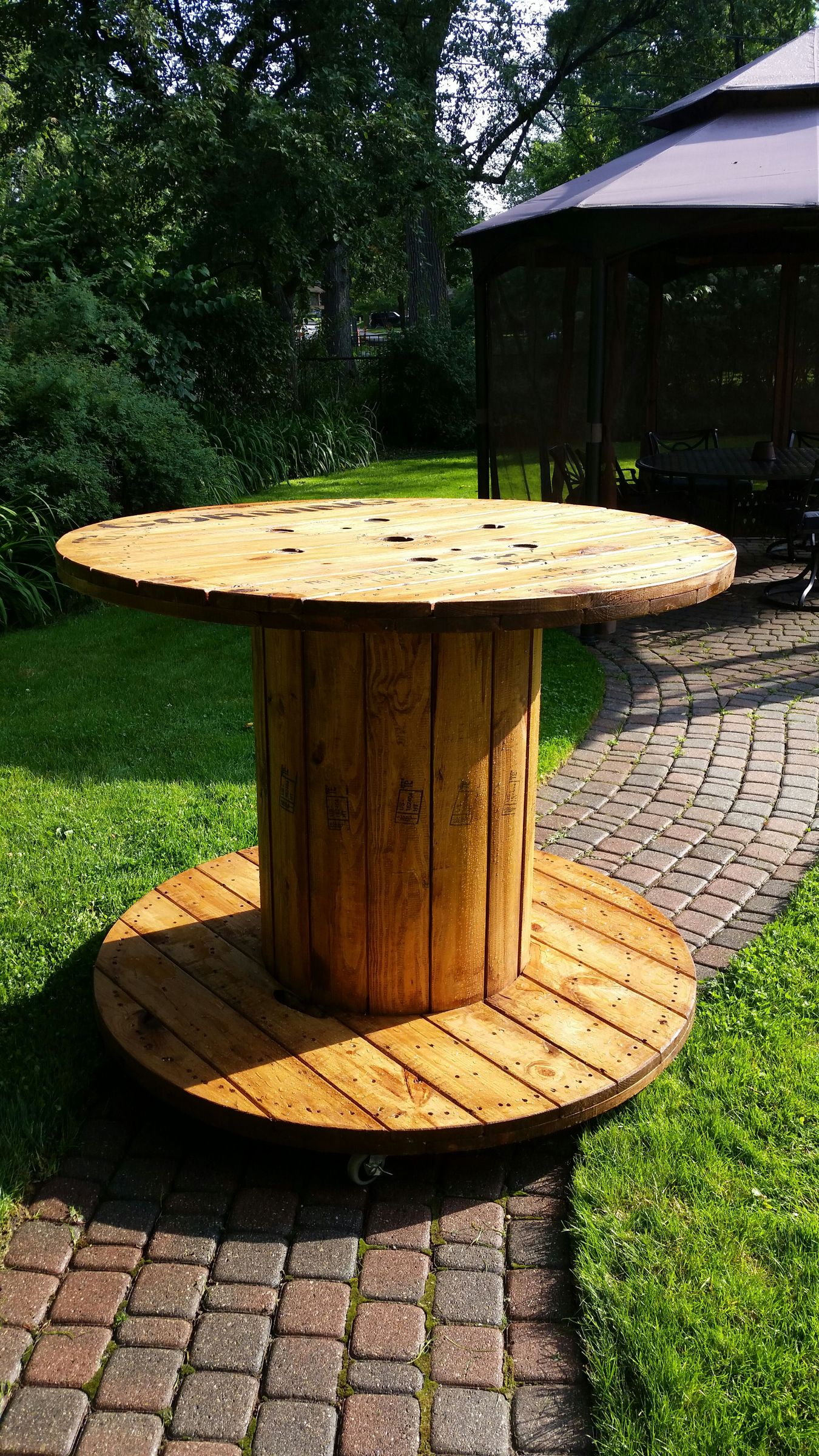 Cable Reel Table 5 Steps (with Pictures) Instructables