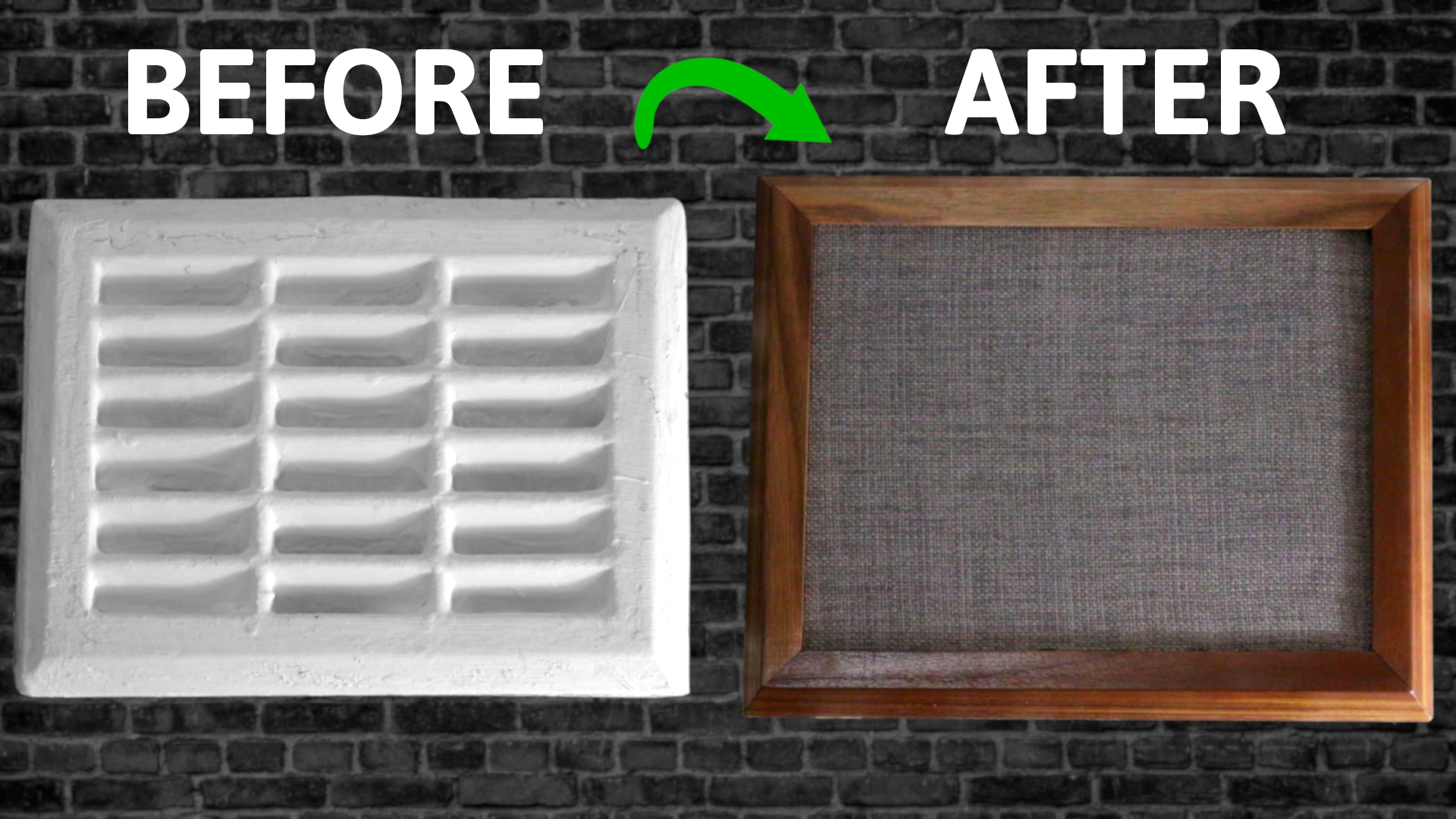How to Hide a Wall Vent 5 Steps (with Pictures) Instructables