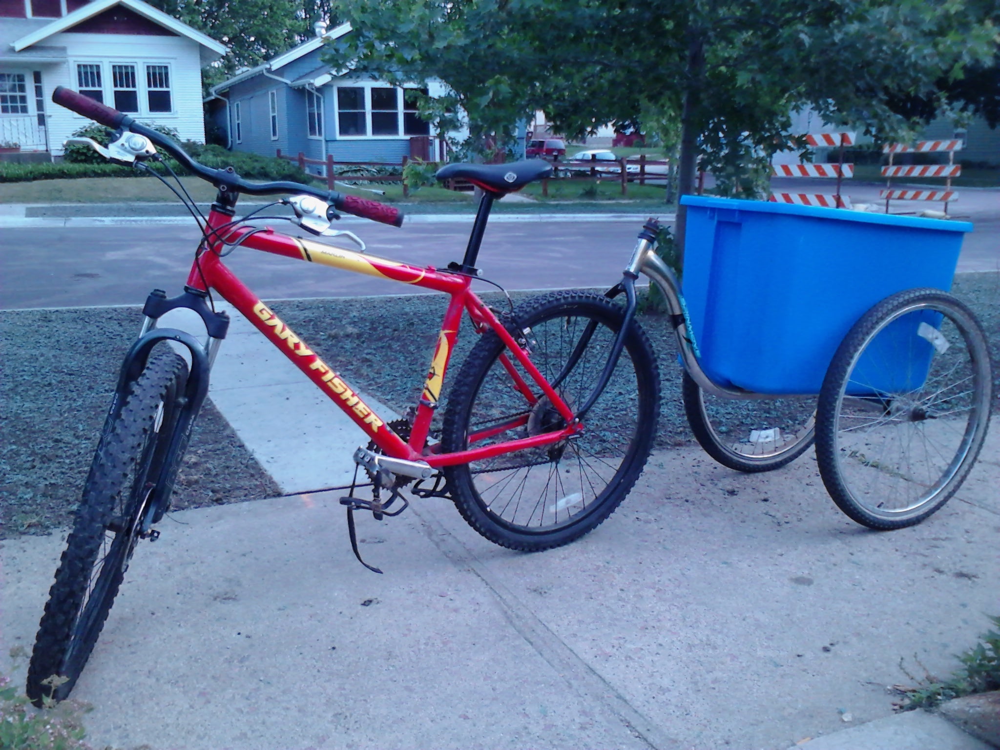 Simple No Weld Bike Trailer 6 Steps With Pictures Instructables - Diy Bike Trailer No Welding Simple No Weld Bike Trailer 6 Steps With Pictures Instructables - Diy Bike Trailer No Welding