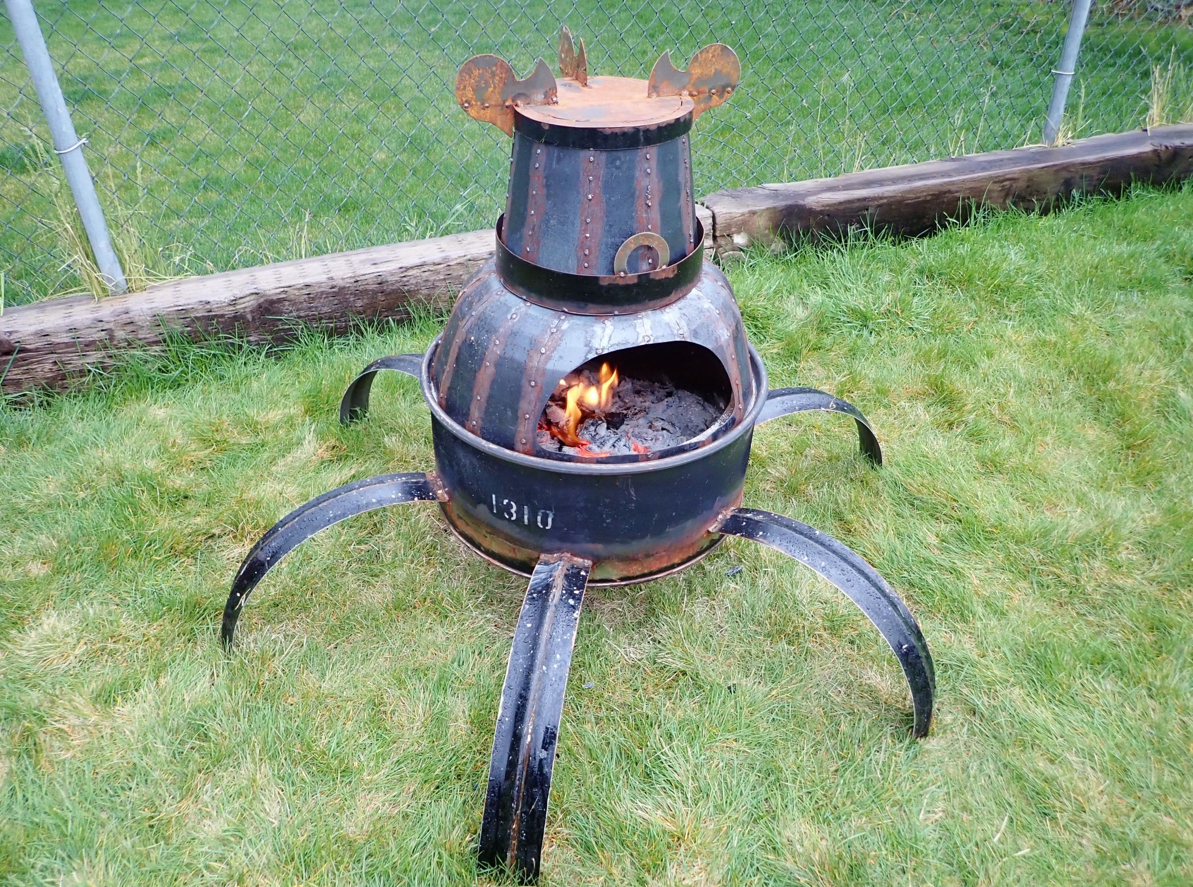Backyard Guardian Steel Drum Fire Pit 19 Steps (with Pictures