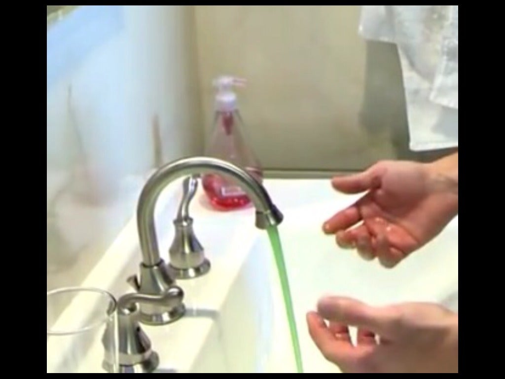 Colored Running Water Prank! 5 Steps Instructables