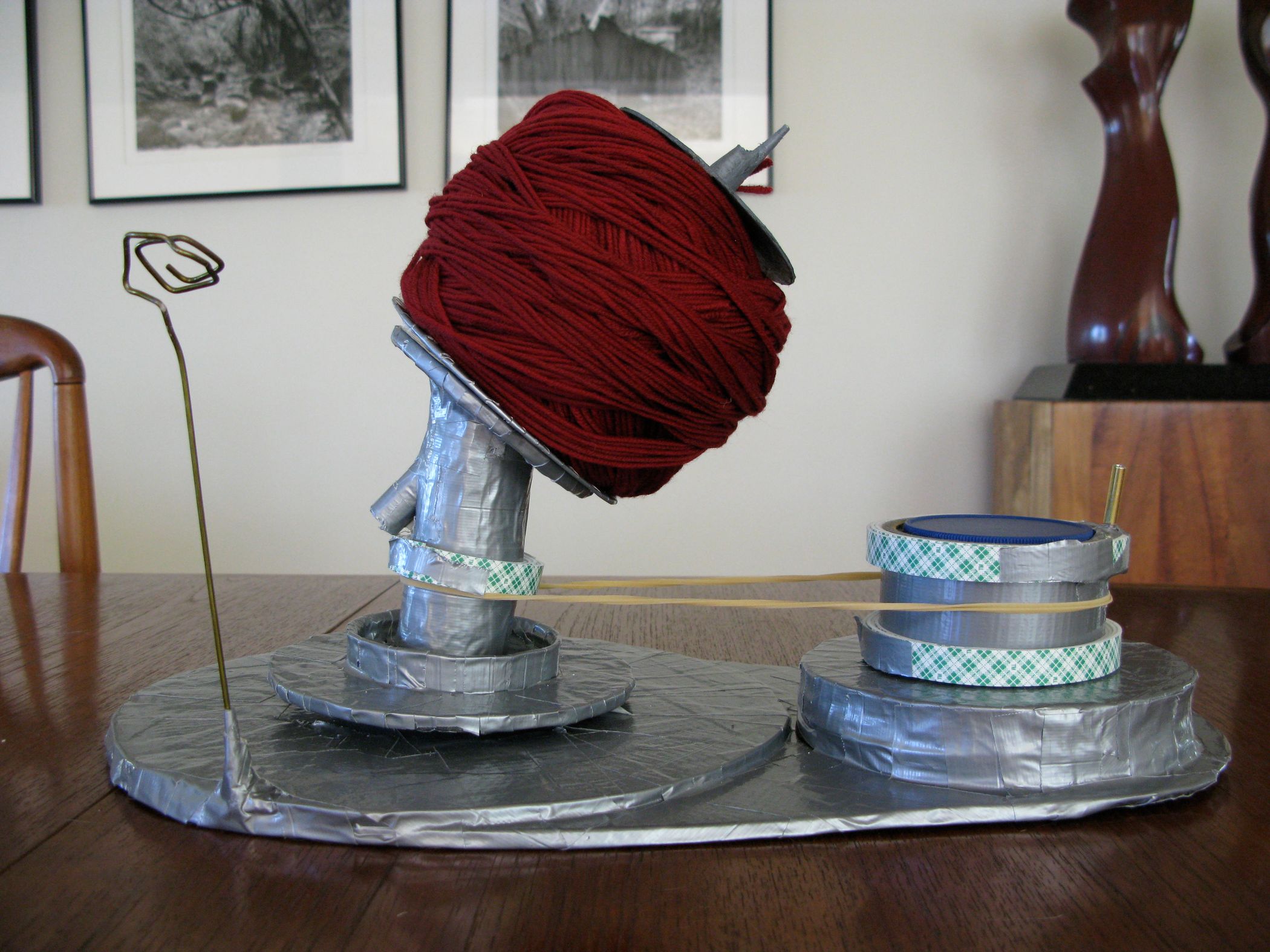Make Your Own Yarn Winder for Center Pull Balls 13 Steps (with