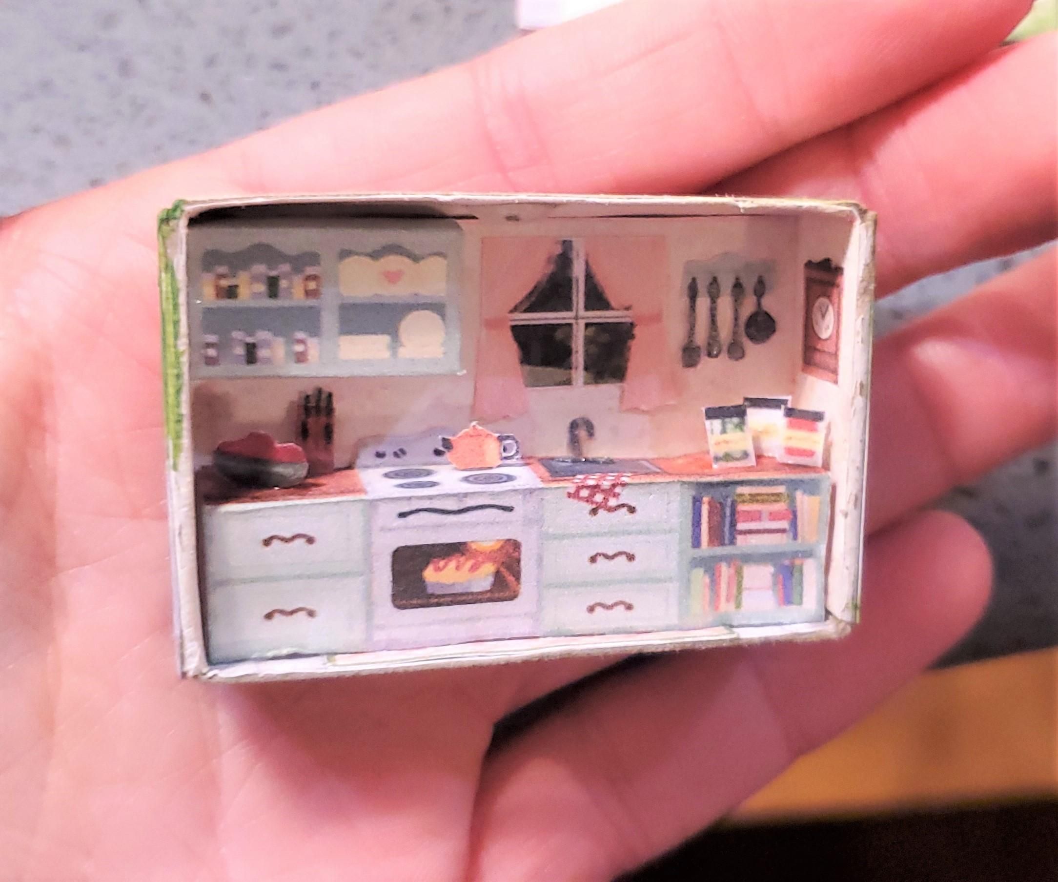 Miniature Matchbox Kitchen 5 Steps (with Pictures) Instructables