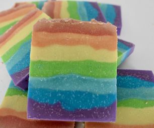 Rainbow Handmade Soap