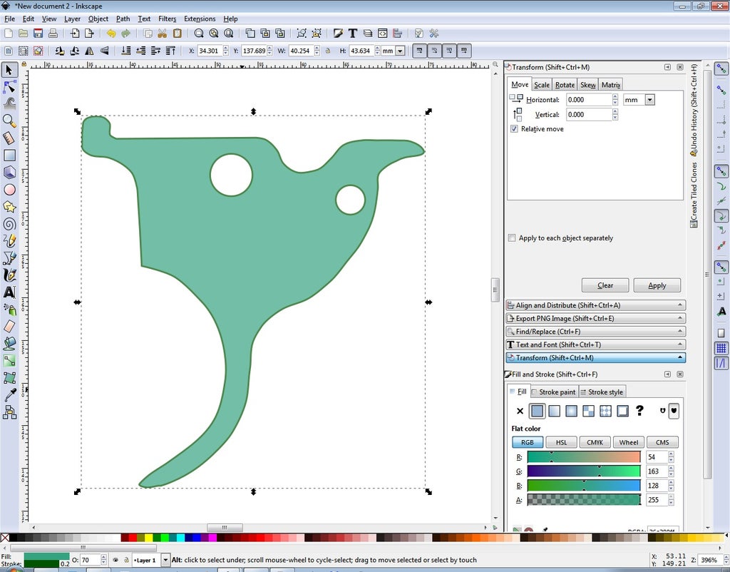 Download 2d To 3d Image To Svg To 3d 11 Steps Instructables