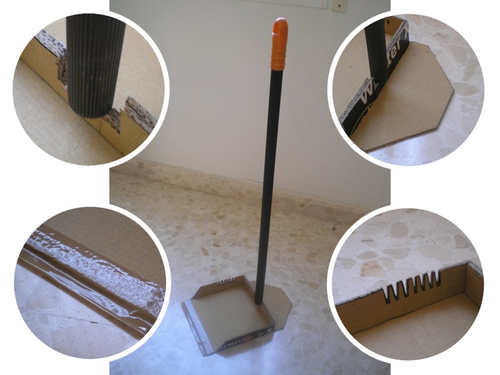 Emergency Cardboard Dustpan (with 4 Features) 4 Steps (with Pictures