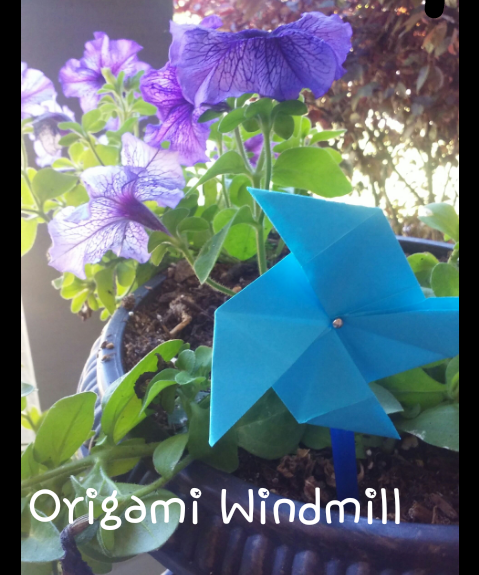 amazing origami windmill DIY Project DIY Project Image