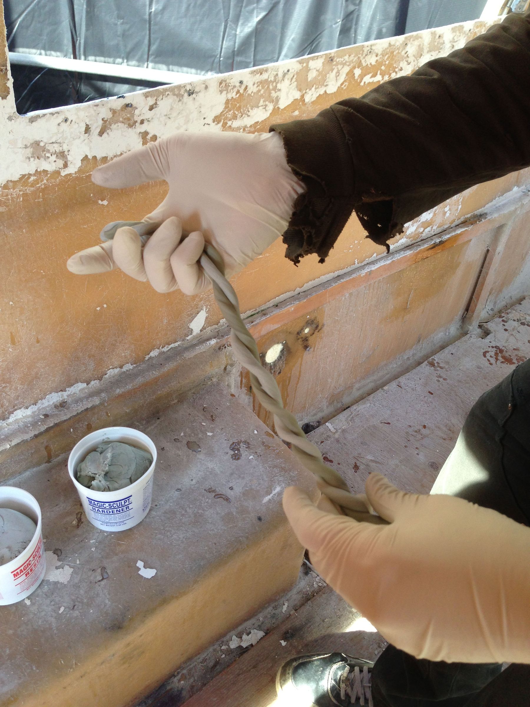 auto body fiberglass repair on Repairing Fiberglass 7 Steps With Pictures Instructables