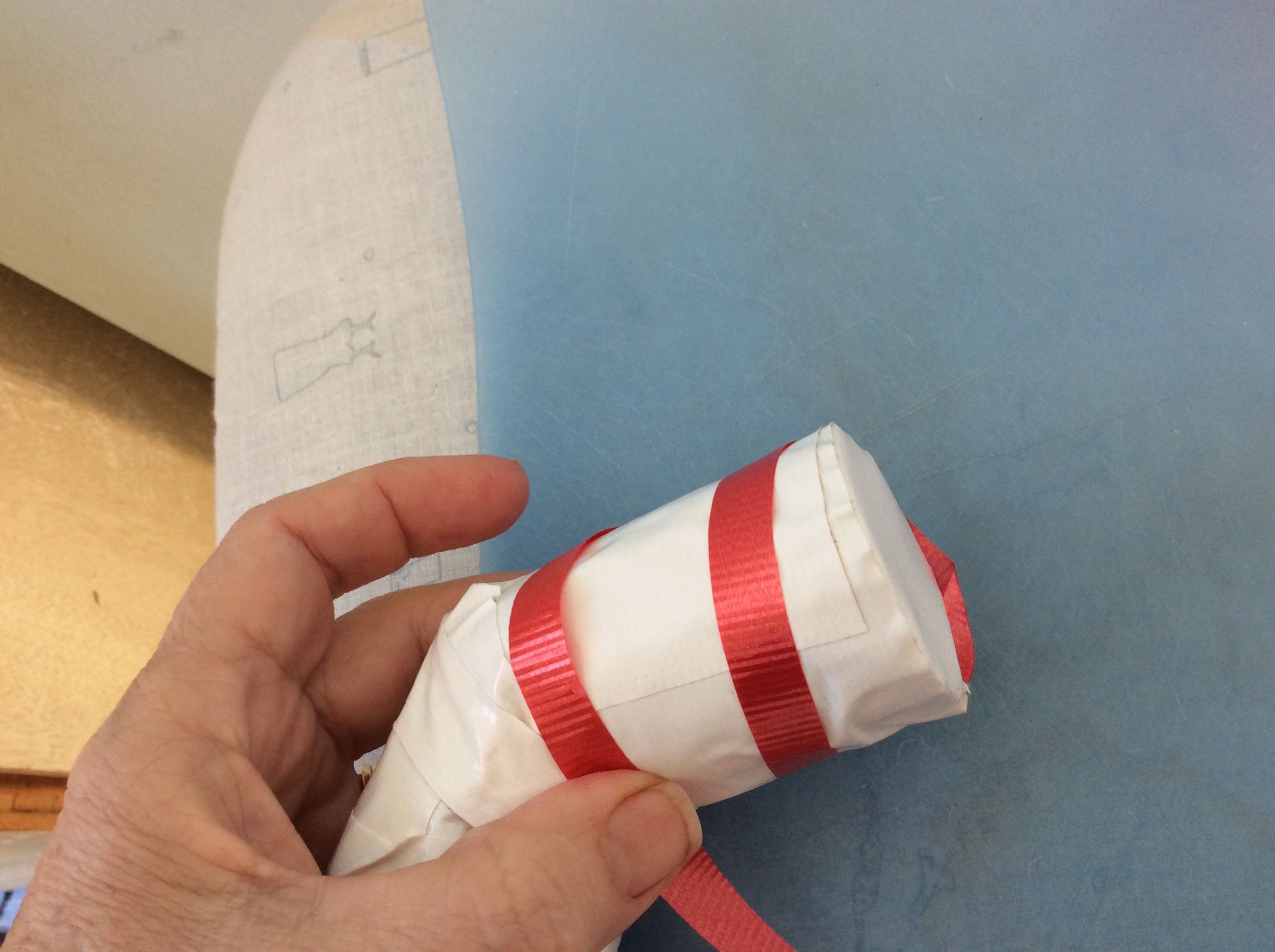 Large Cardboard Candy Canes 9 Steps Instructables