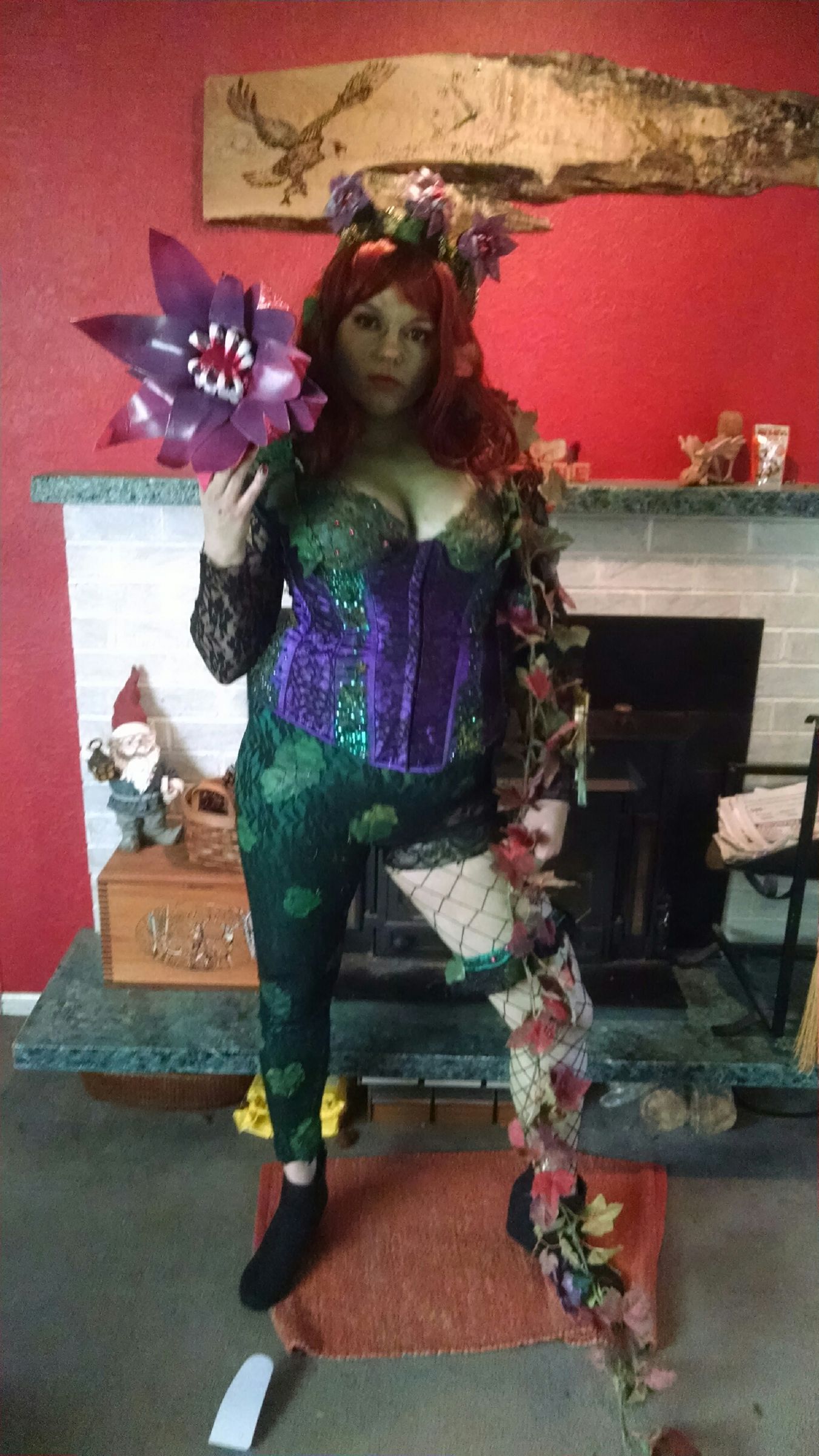 Poison Ivy Cosplay 15 Steps With Pictures Instructables