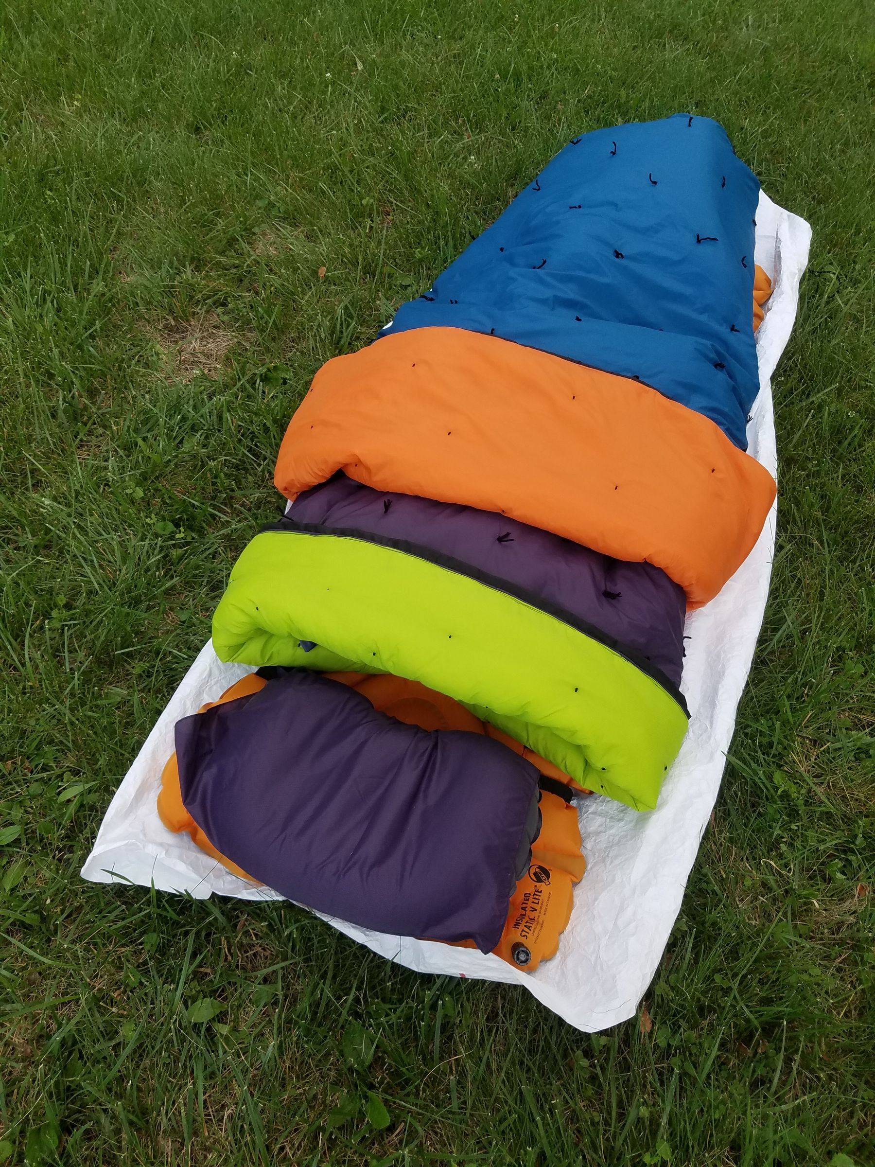 Camping/Backpacking Quilt System 14 Steps (with Pictures) Instructables