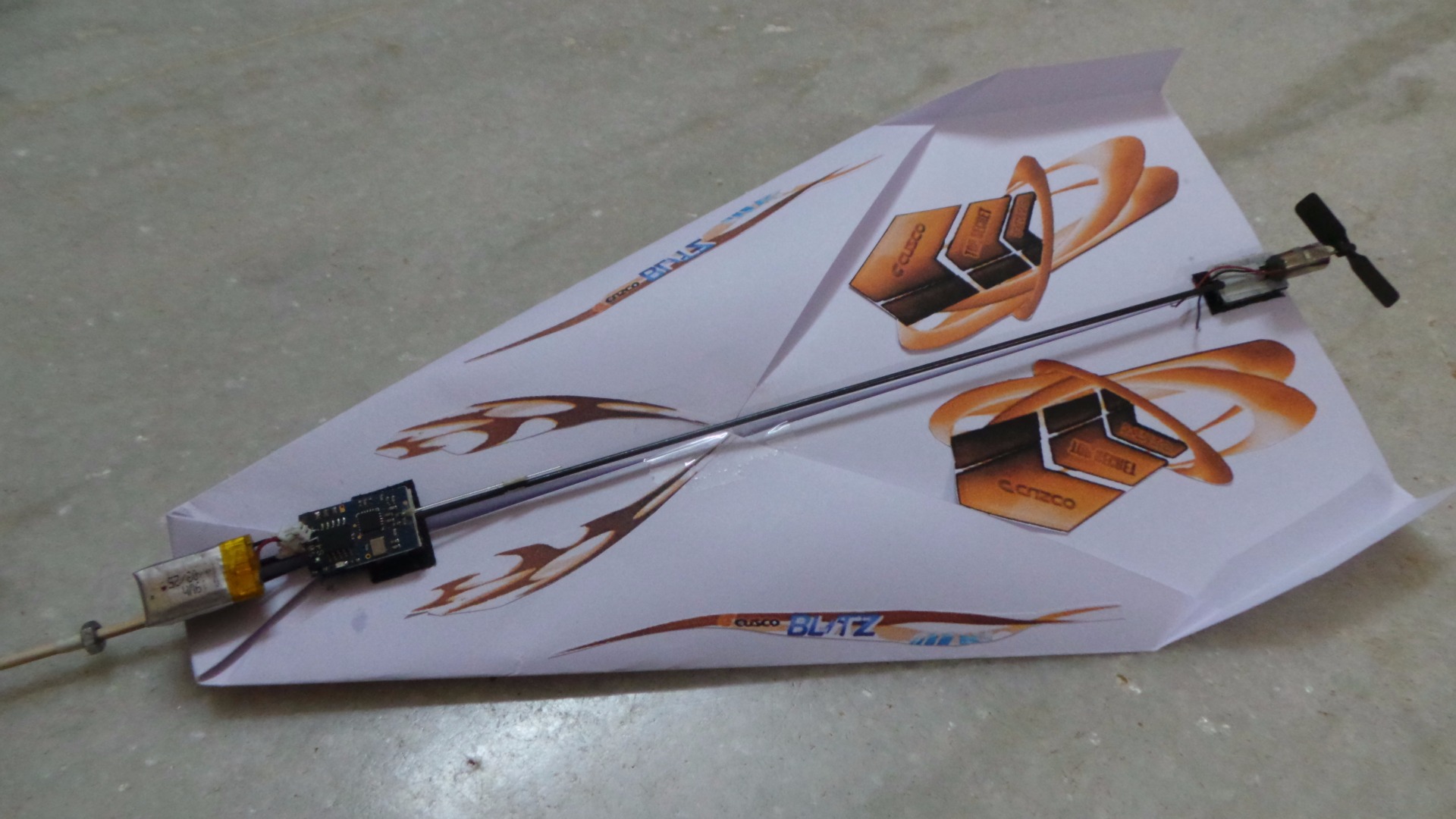 rc paper airplane