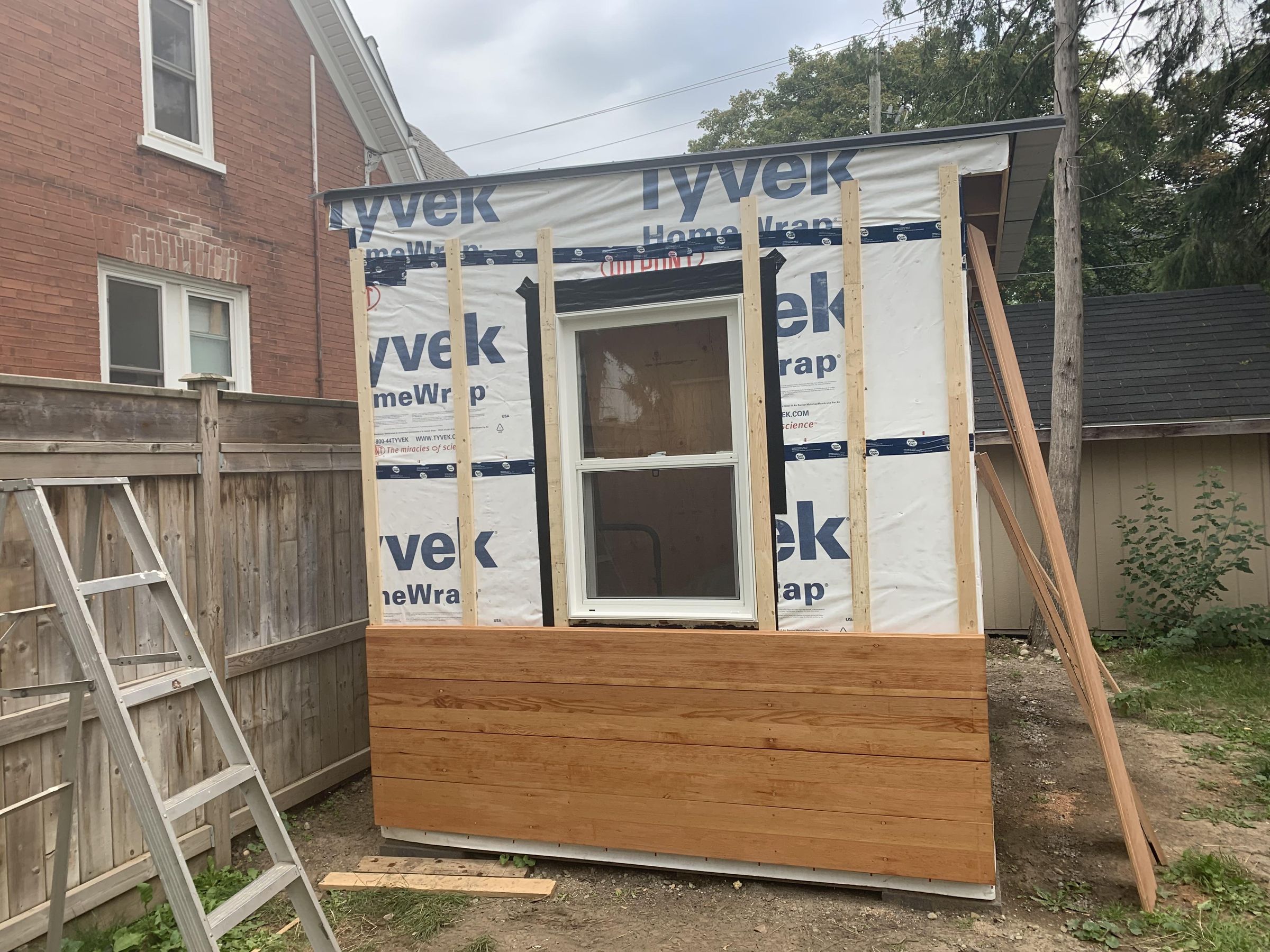Storage Shed Siding From Gym Bleachers 6 Steps (with Pictures