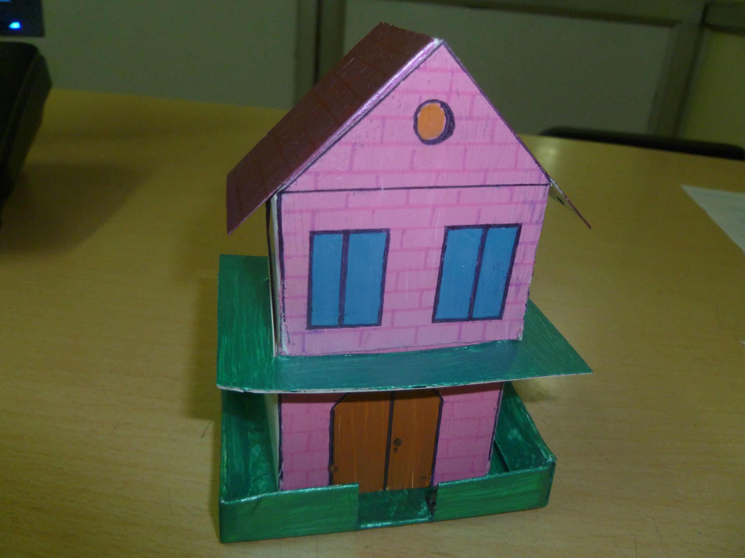 PAPER HOUSE WITHOUT ANY GLUE 7 Steps Instructables