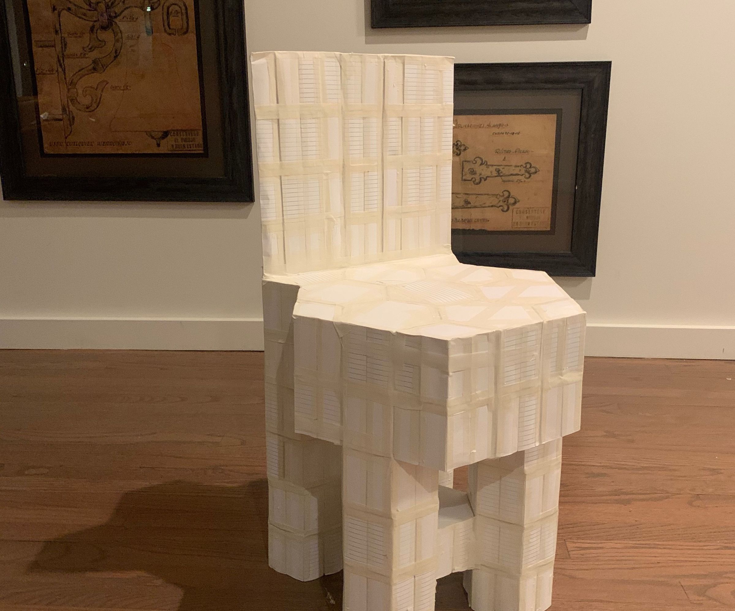 a paper chair that can be sat on! DIY Project DIY Project Image
