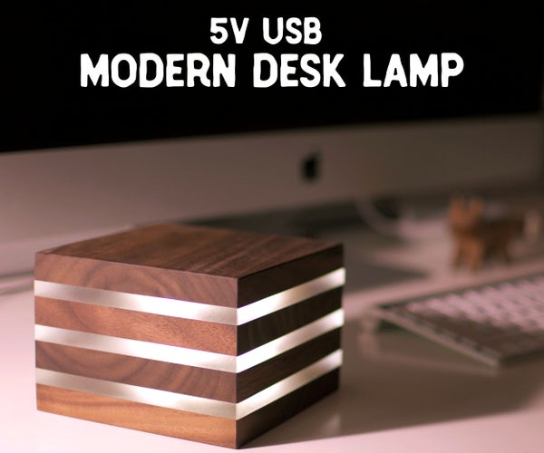 Modern LED Desk Lamp...Powered by 5V USB