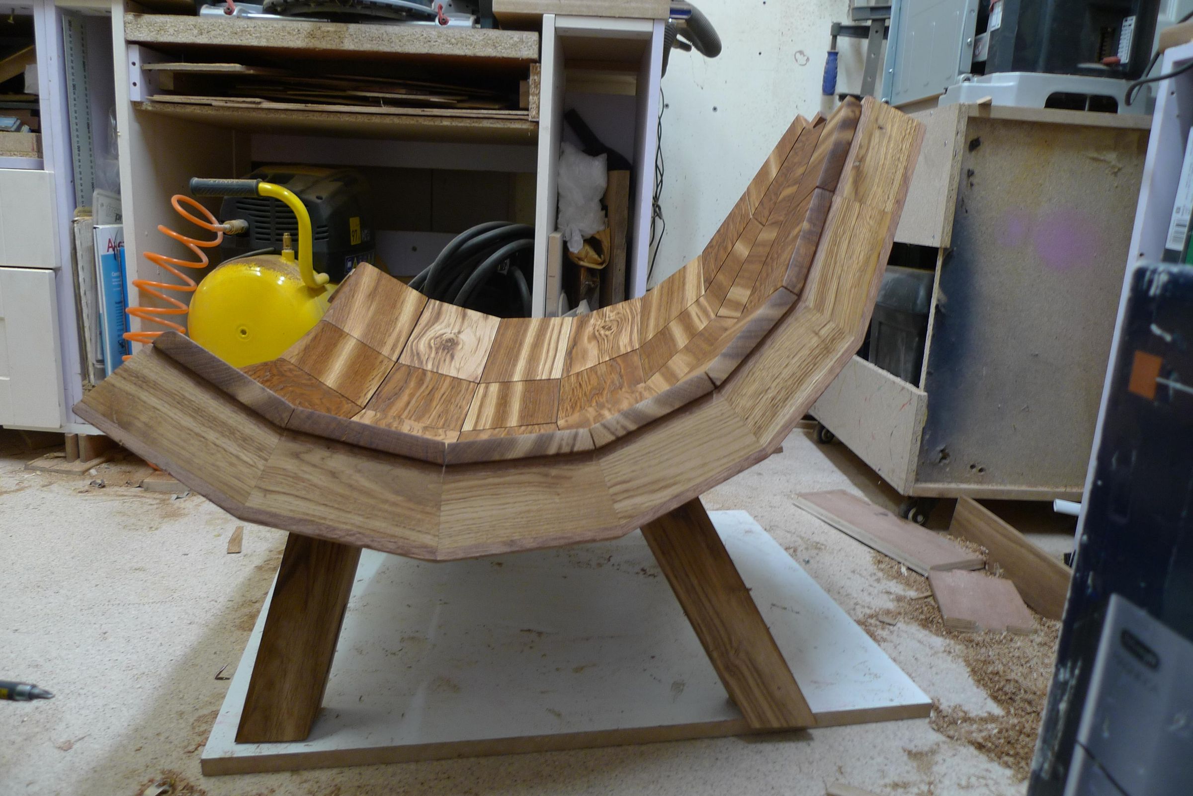 Faceted Curved Wooden Chair 12 Steps (with Pictures) Instructables