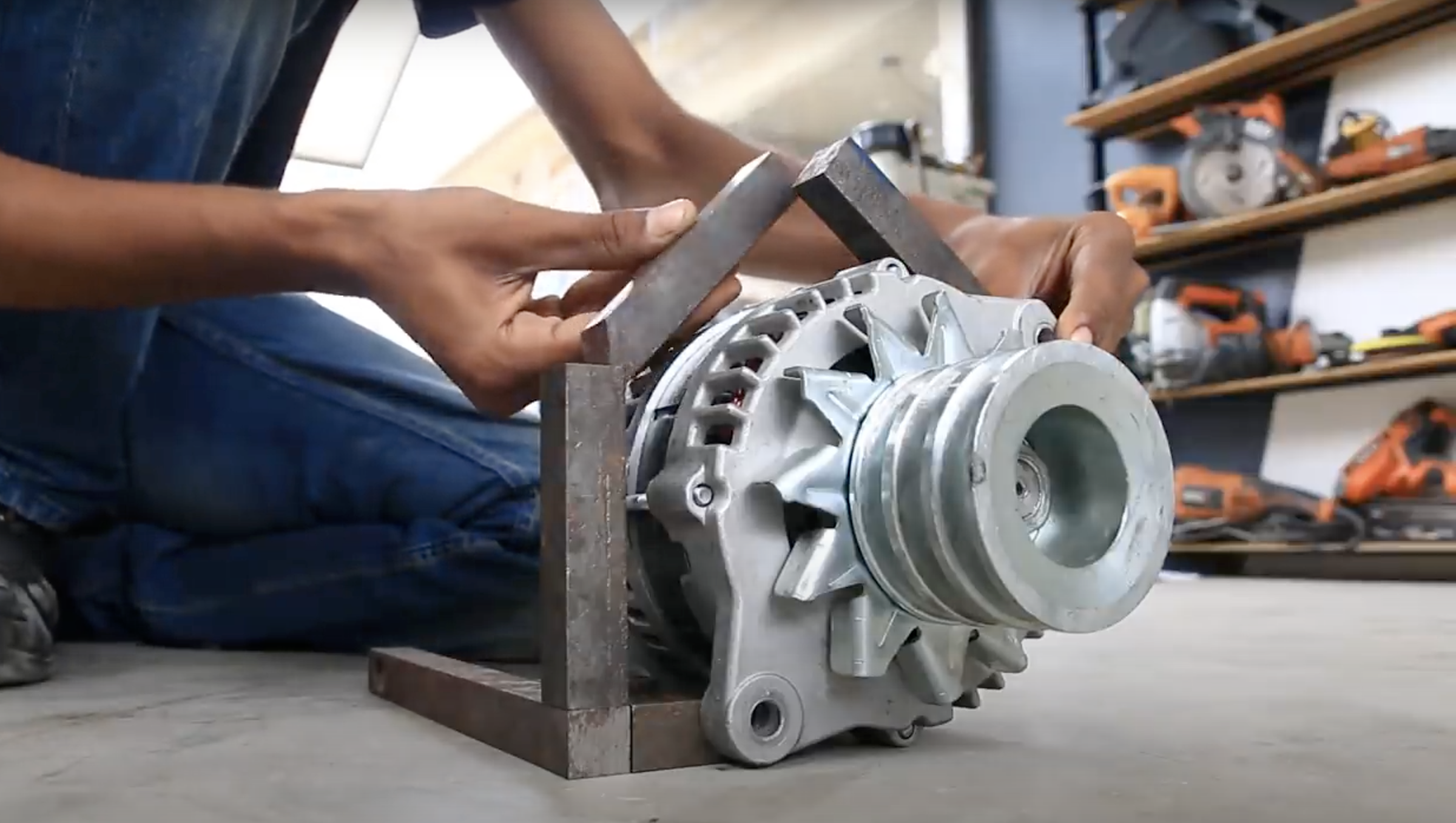 DIY Wind Turbine Using Car Alternator 9 Steps (with Pictures