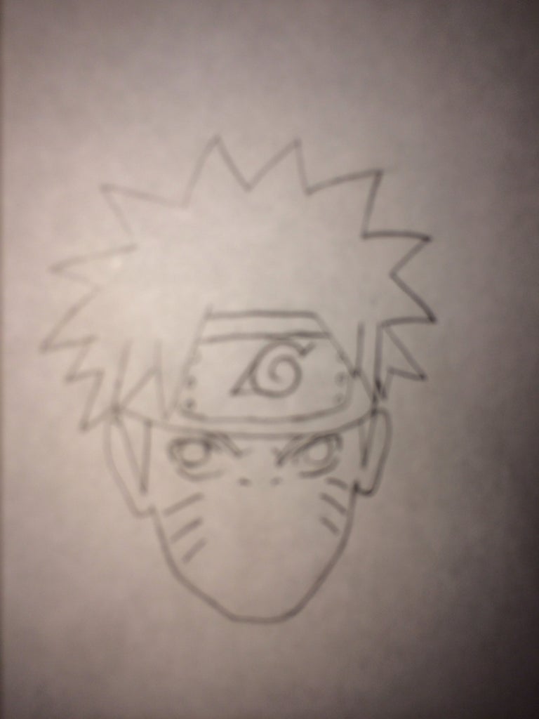 How To Draw Naruto 7 Steps Instructables How To Draw Naruto 7 Steps Instructables