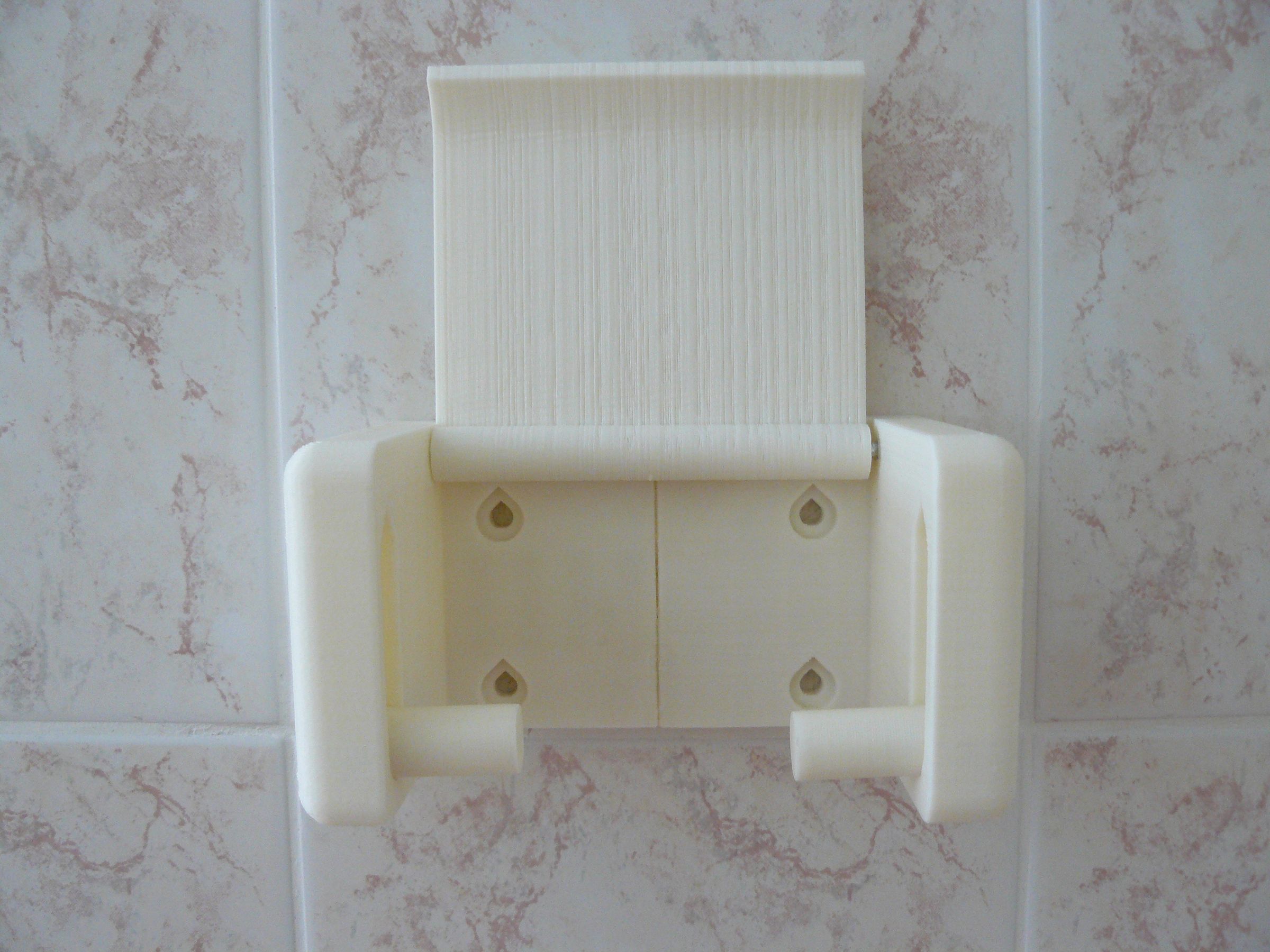 3D Printed Quick Change Toilet Paper Holder Instructables