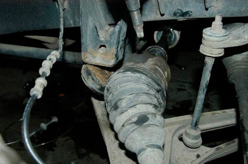 03 04 Dodge Ram 1500 Dakota Front Axle Stubs Fix : 3 Steps ...