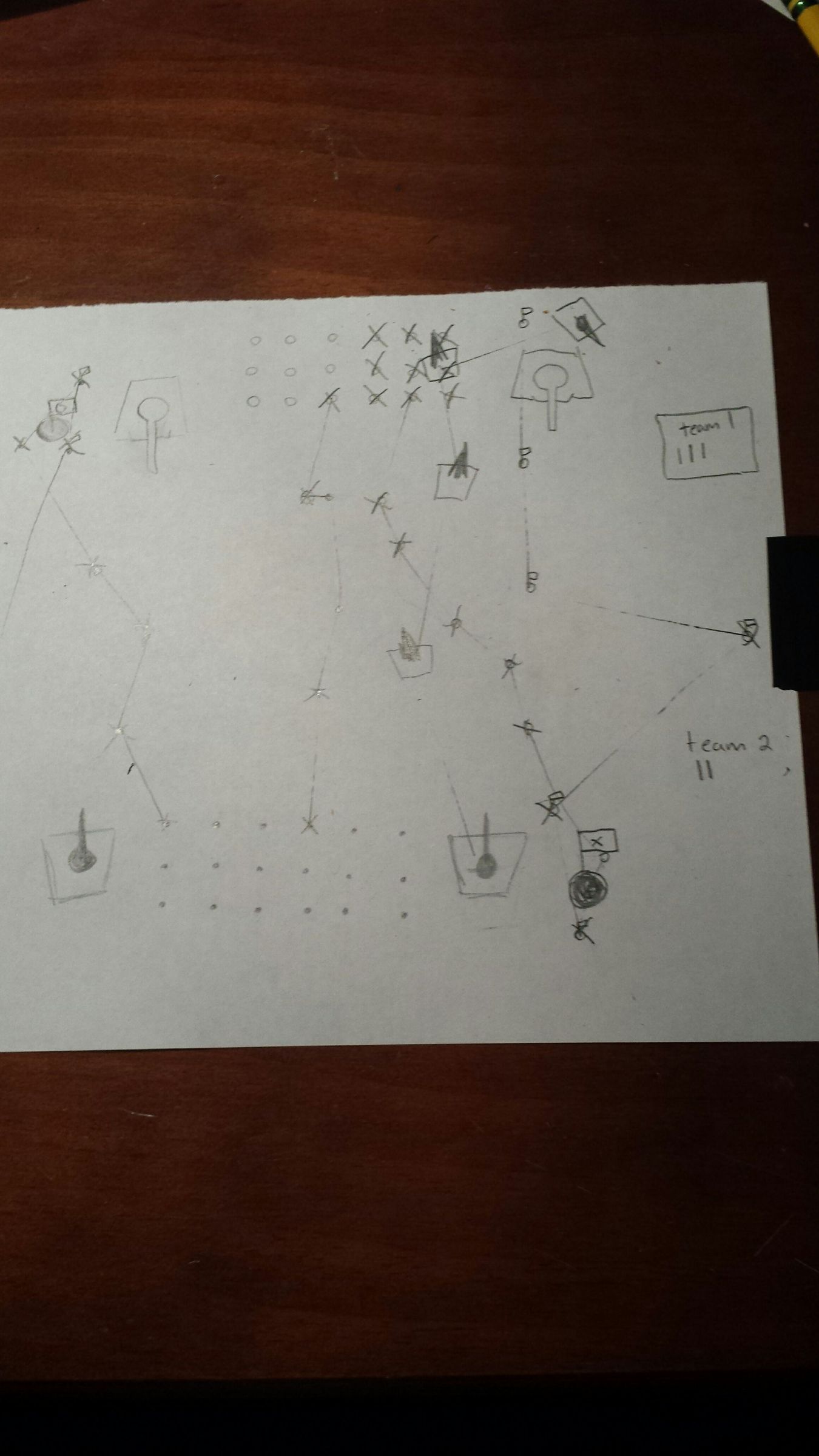 52 Simple Design Pencil flick war game for Beginner