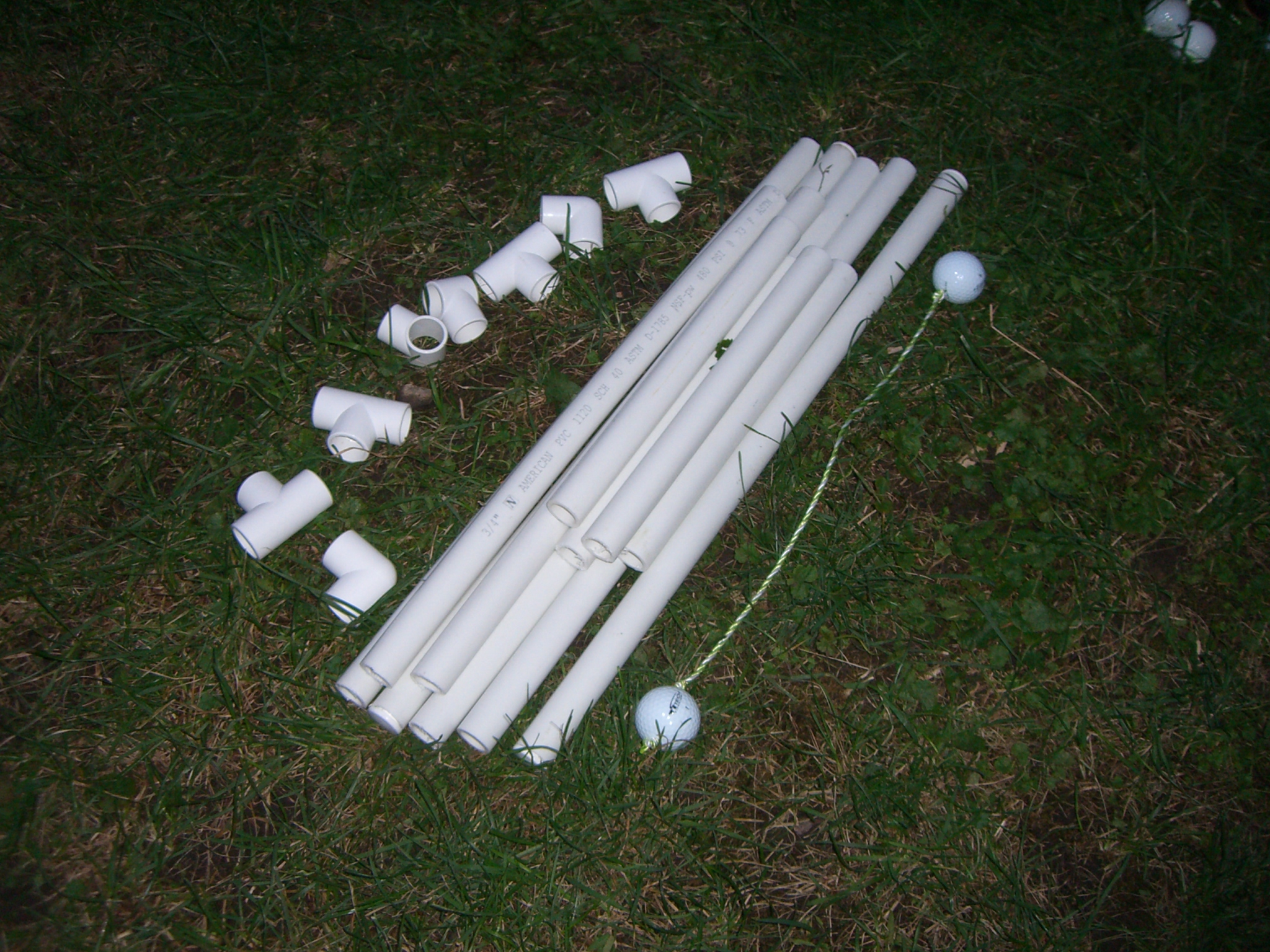 Ladder Golf PVC Camping Game 4 Steps Instructables