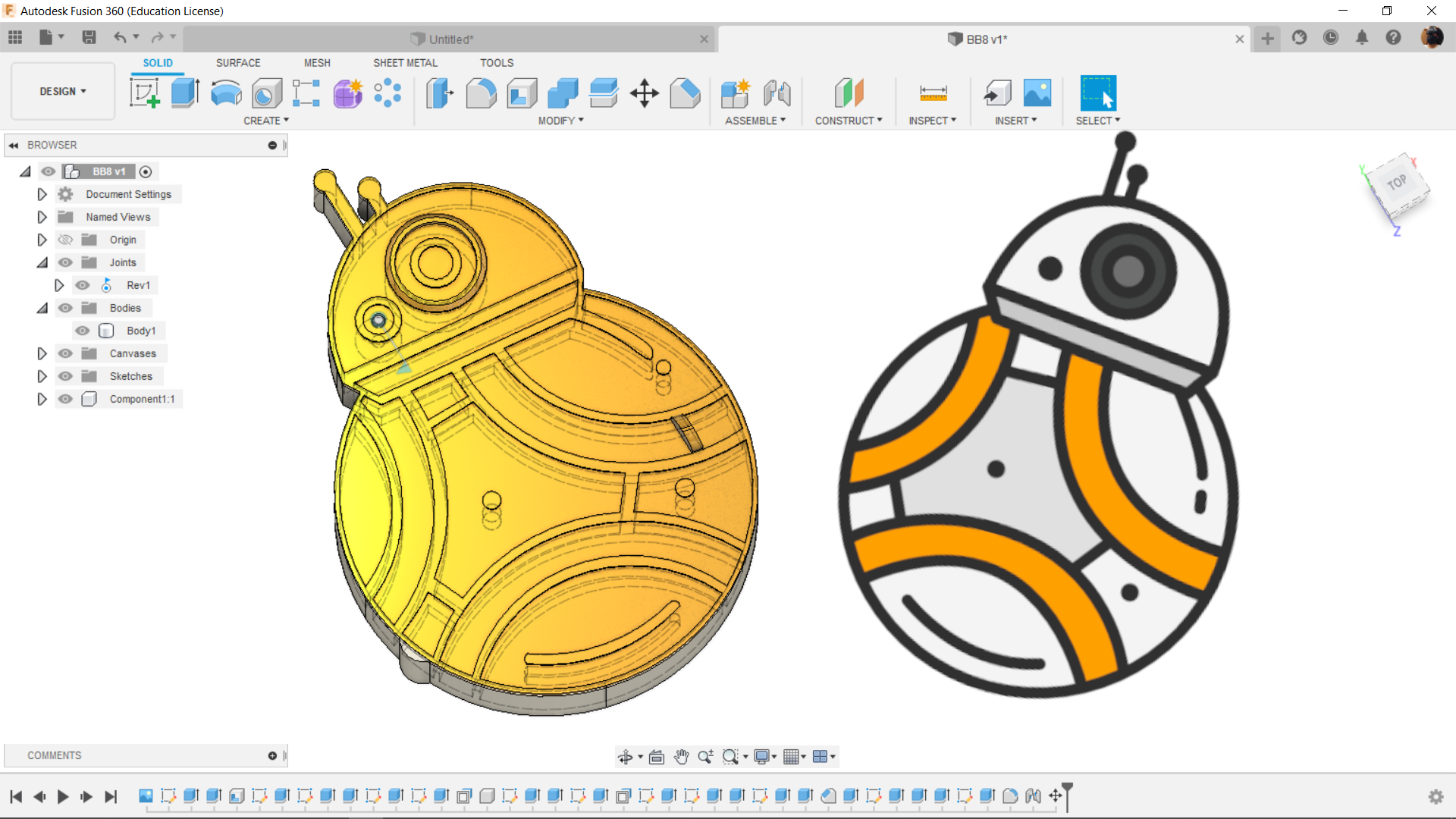 BB8 Droid SMD Components Box 6 Steps (with Pictures) Instructables
