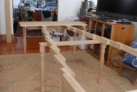 Expandable Formal Dining Table That Seats Ten And Fits In A Closet 22 Steps With Pictures Instructables Expandable Formal Dining Table That, Diy Extendable Table Top