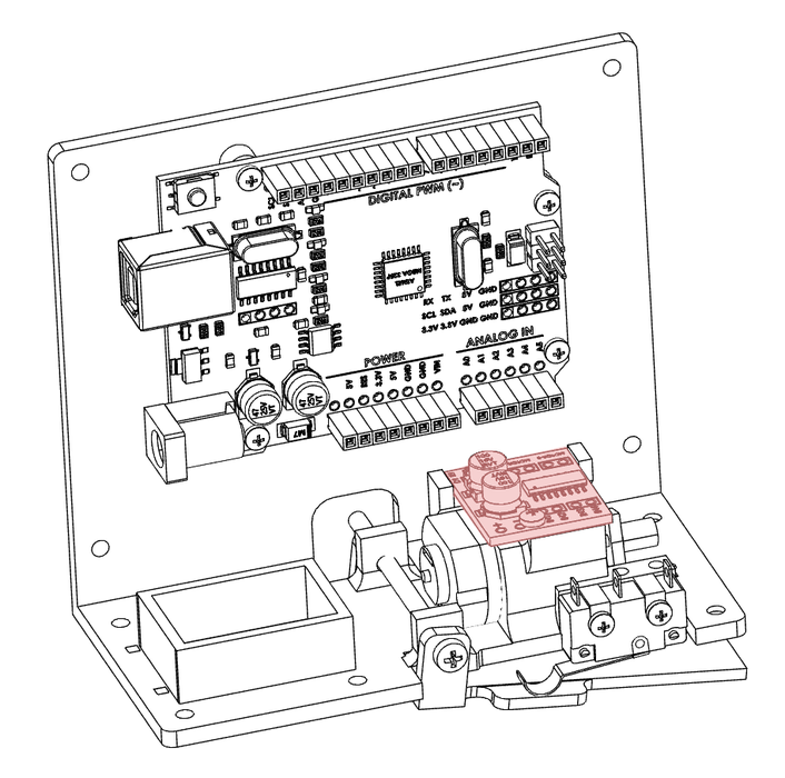 Install the Motor Driver Board