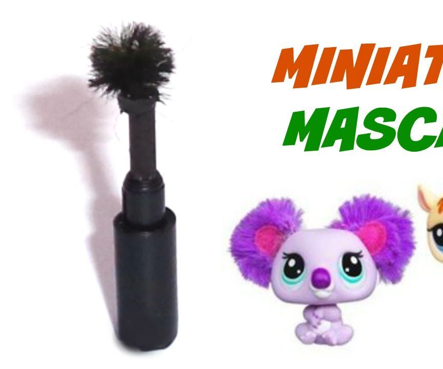 how to make doll mascara DIY Project DIY Project Image