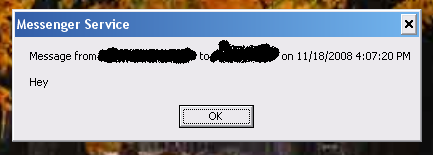 Step 3...Saving the Script and Testing Messenger