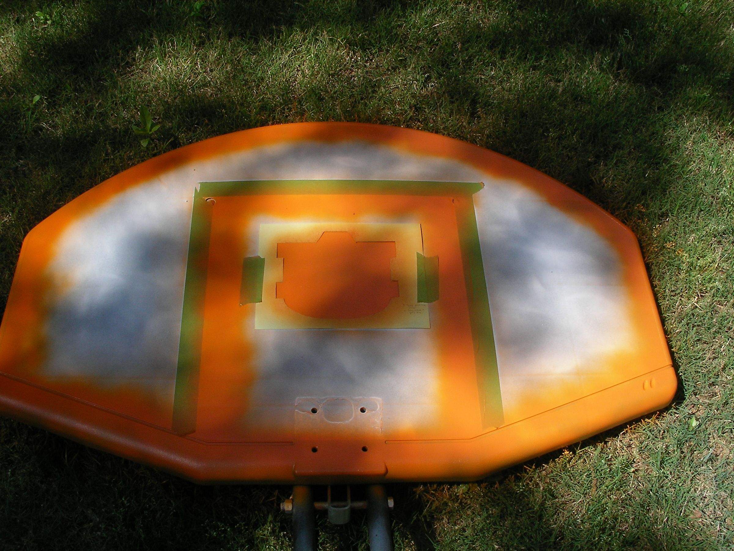 Paint Your Own Basketball Goal 11 Steps Instructables