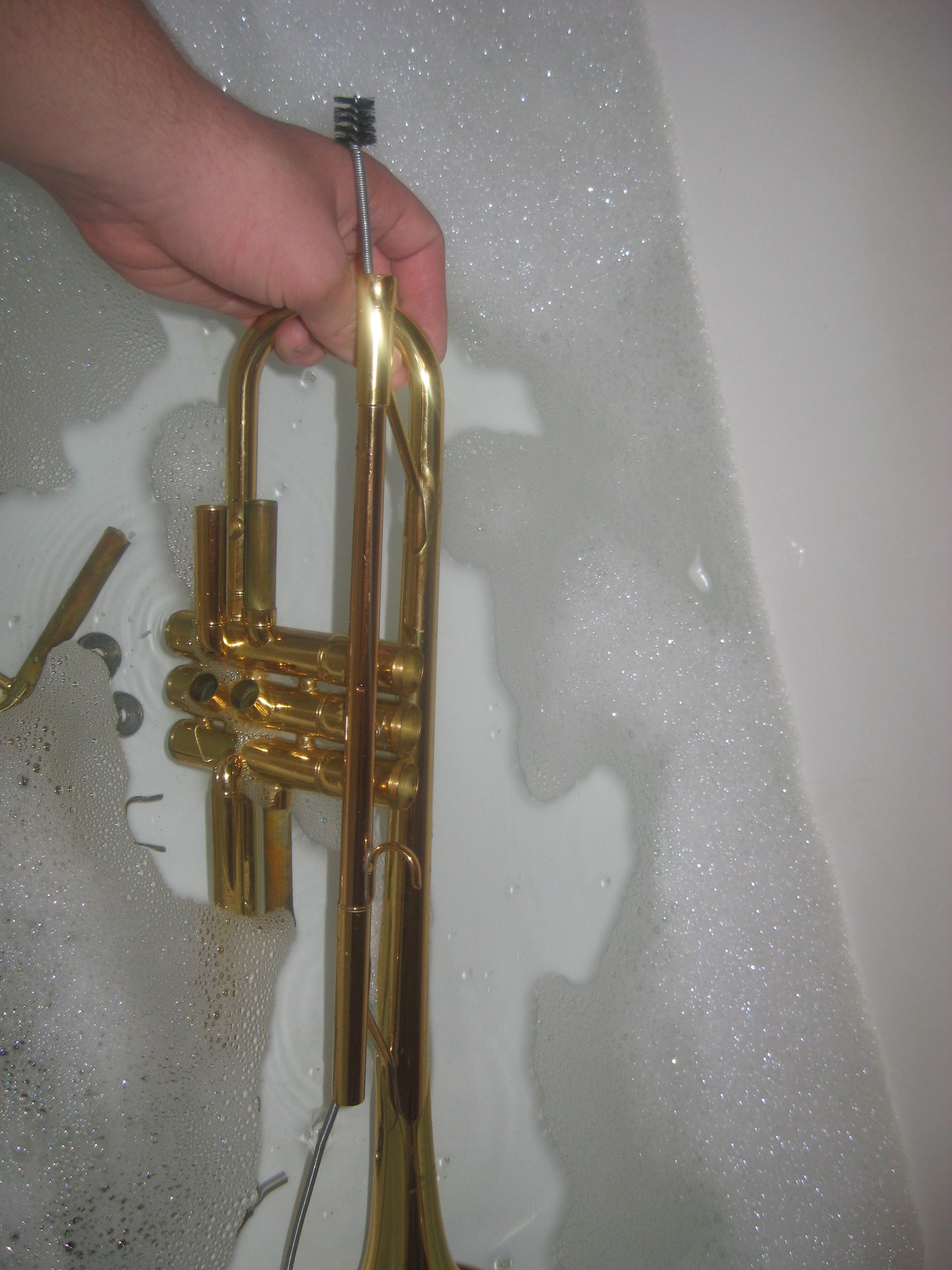 Clean Your Brass Instrument From Home 7 Steps Instructables