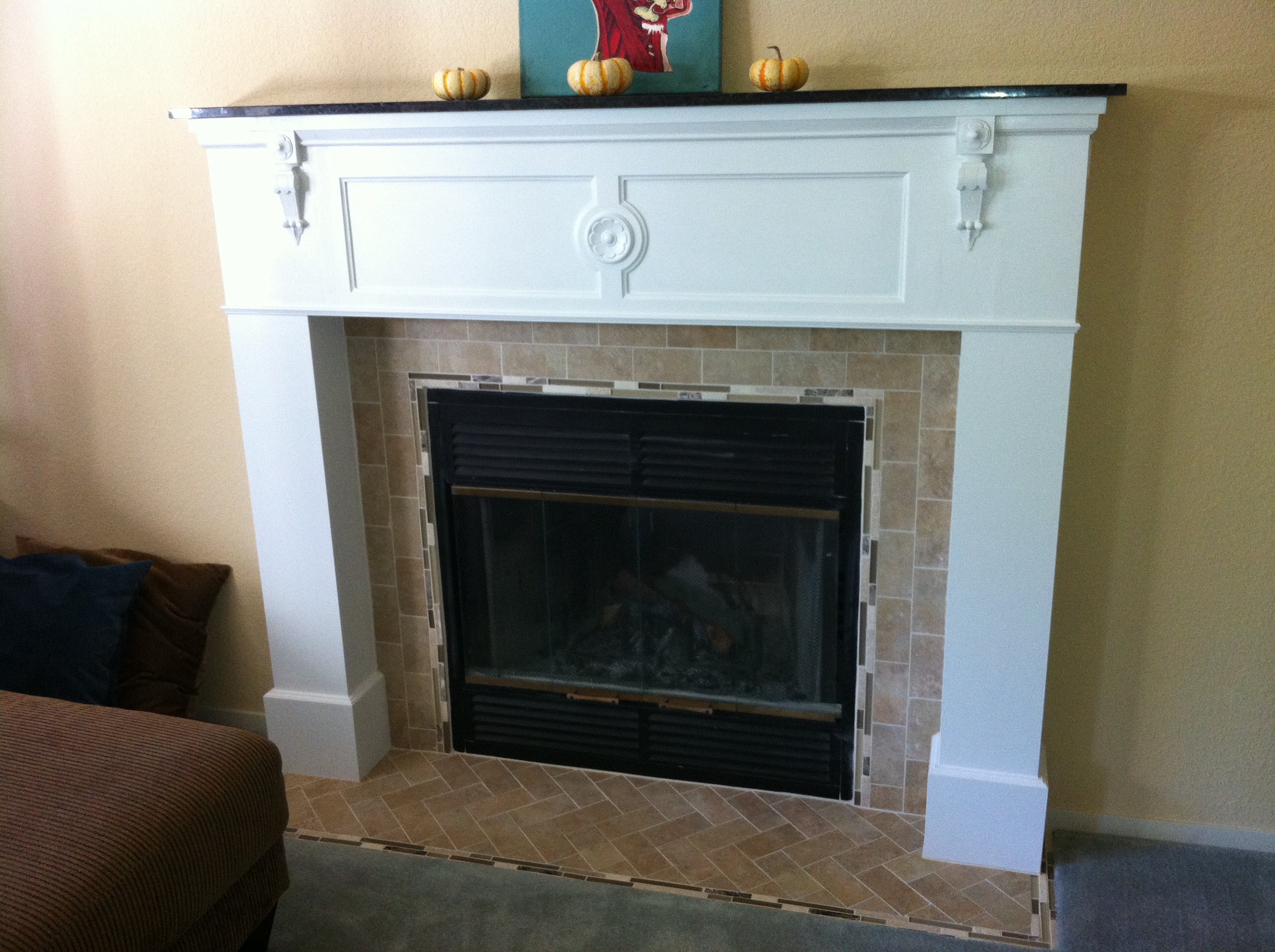 Fireplace Mantel Surround From Salvaged Materials Instructables Fireplace Mantel Surround From, Salvaged Fireplace Surrounds
