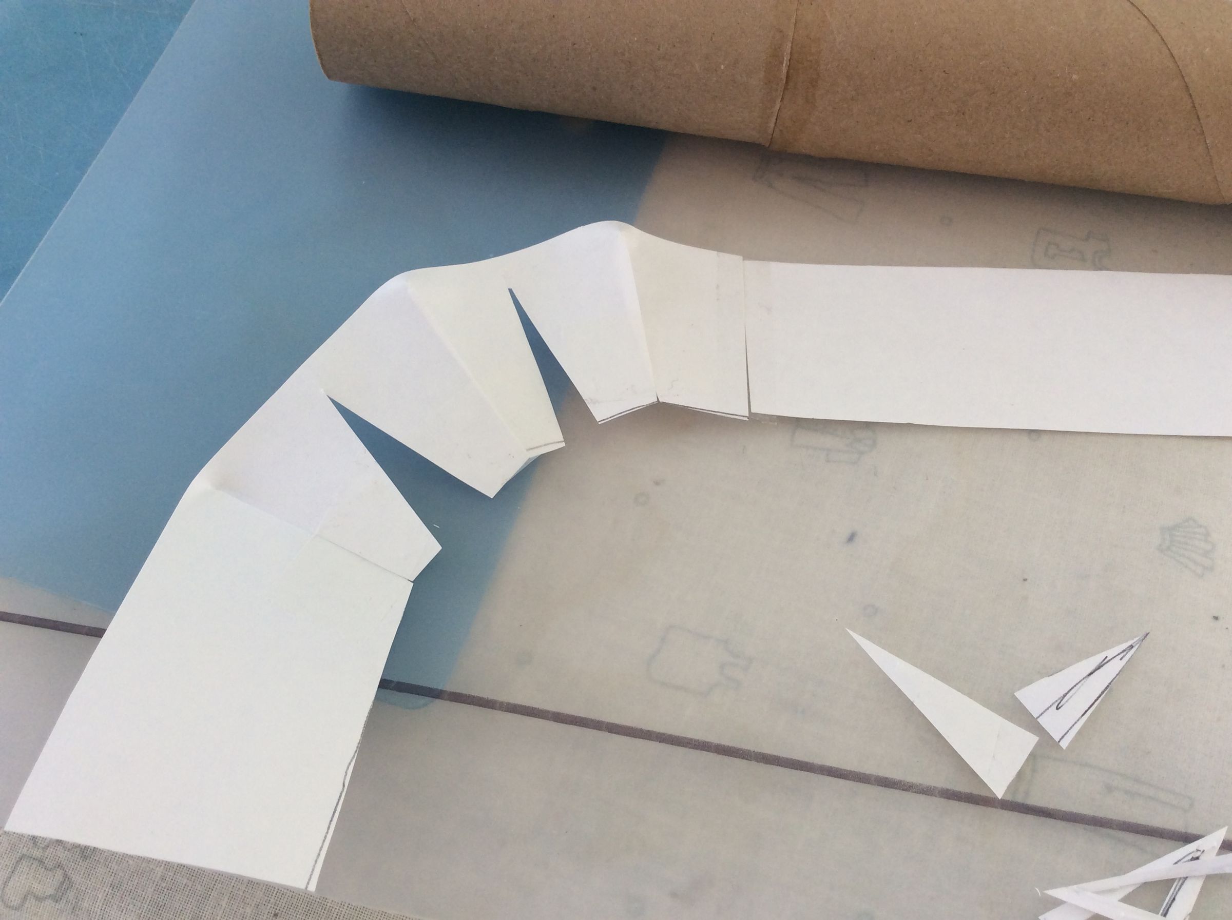 Large Cardboard Candy Canes 9 Steps Instructables