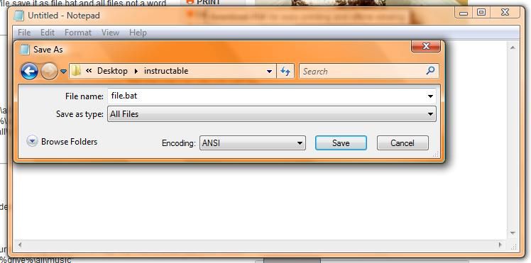 Make the File for Copy of Documents to Drive