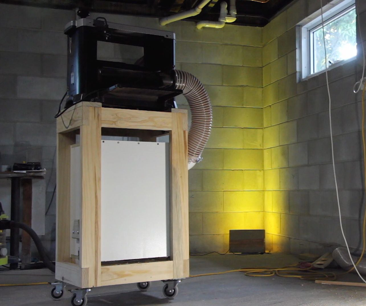 Mobile Planer Cart With Dust Collector 5 Steps (with Pictures) Instructables