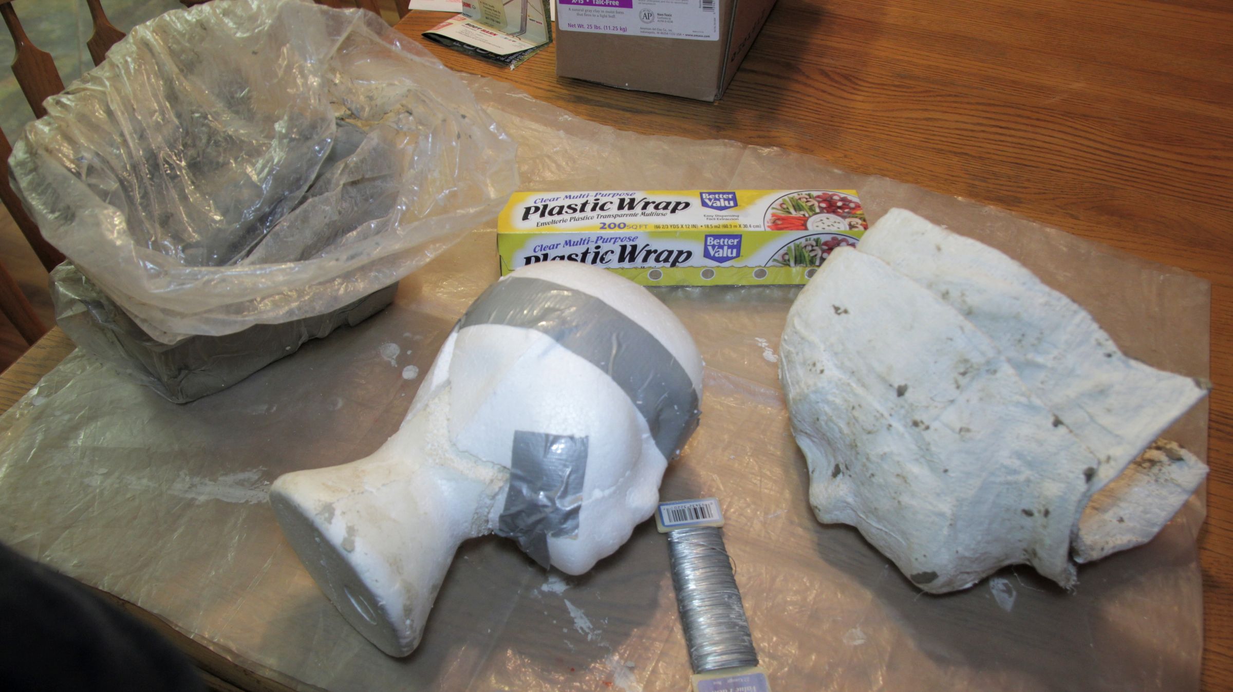 Latex Mask Part 1 Head Mold and Clay Sculpt 9 Steps Instructables