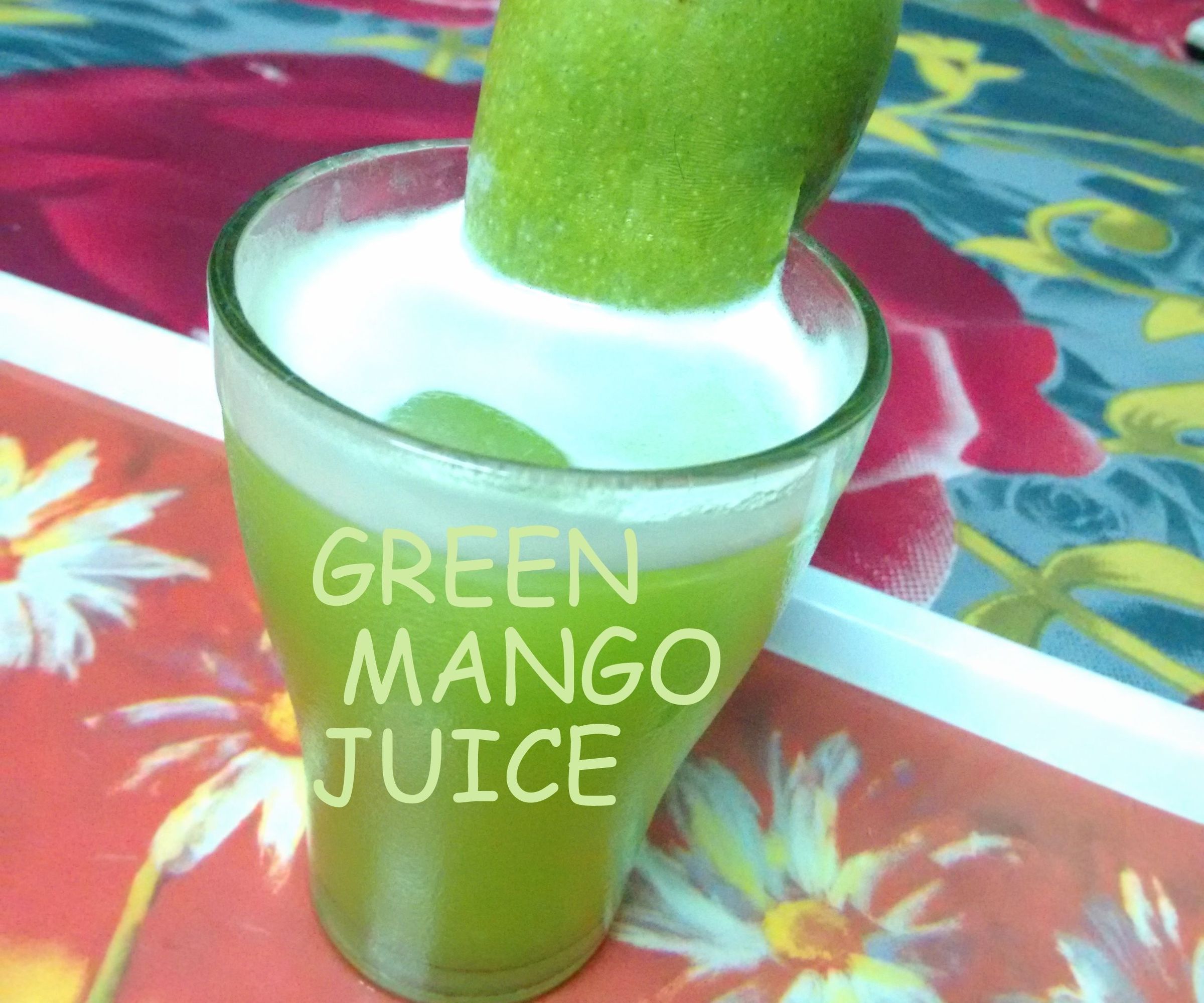 Make a Green Mango Juice