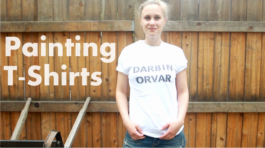 Diy How To Paint T Shirts 6 Steps With Pictures Instructables