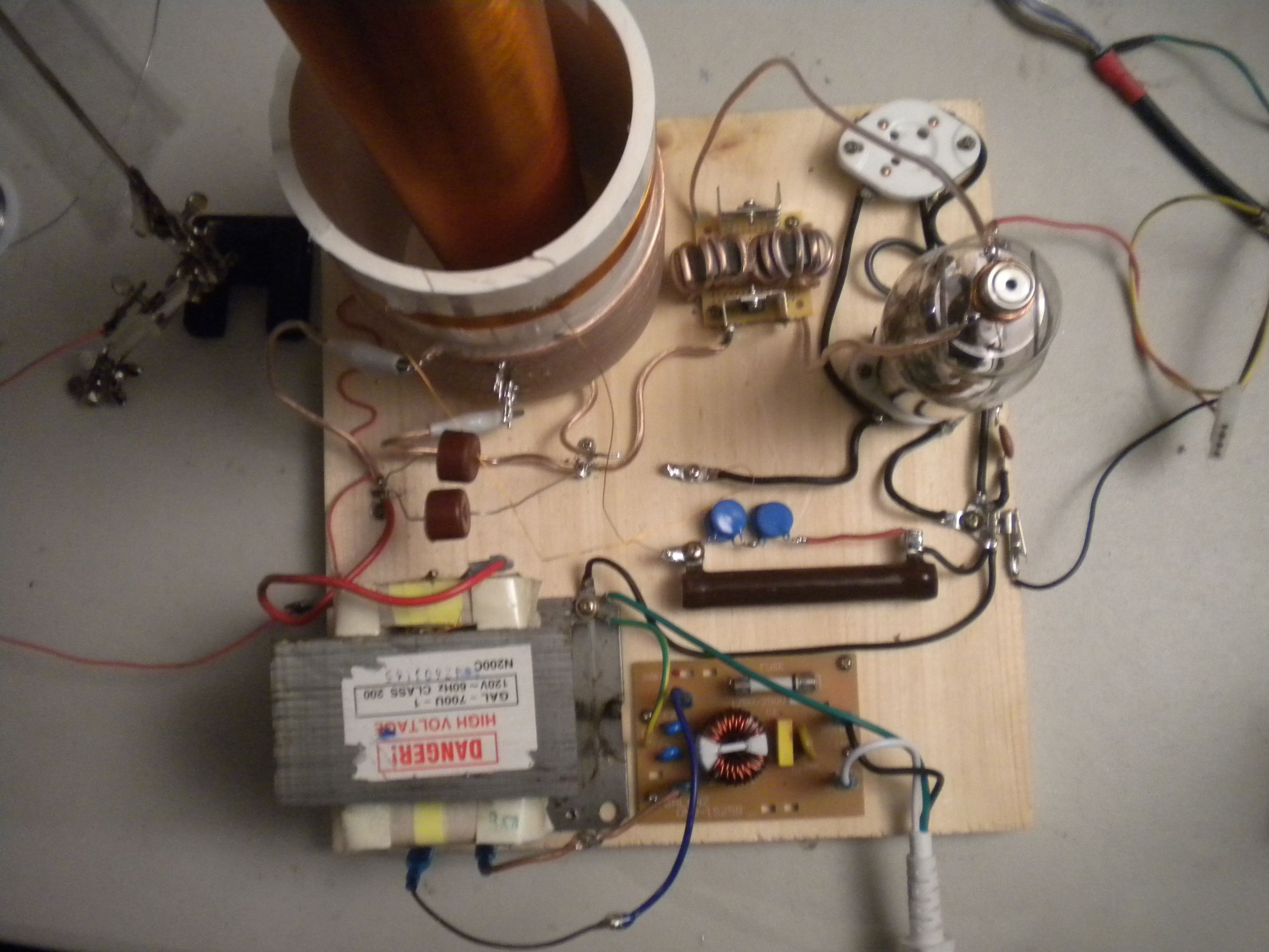 How to Build a Vacuum Tube Tesla Coil (VTTC) 10 Steps (with Pictures