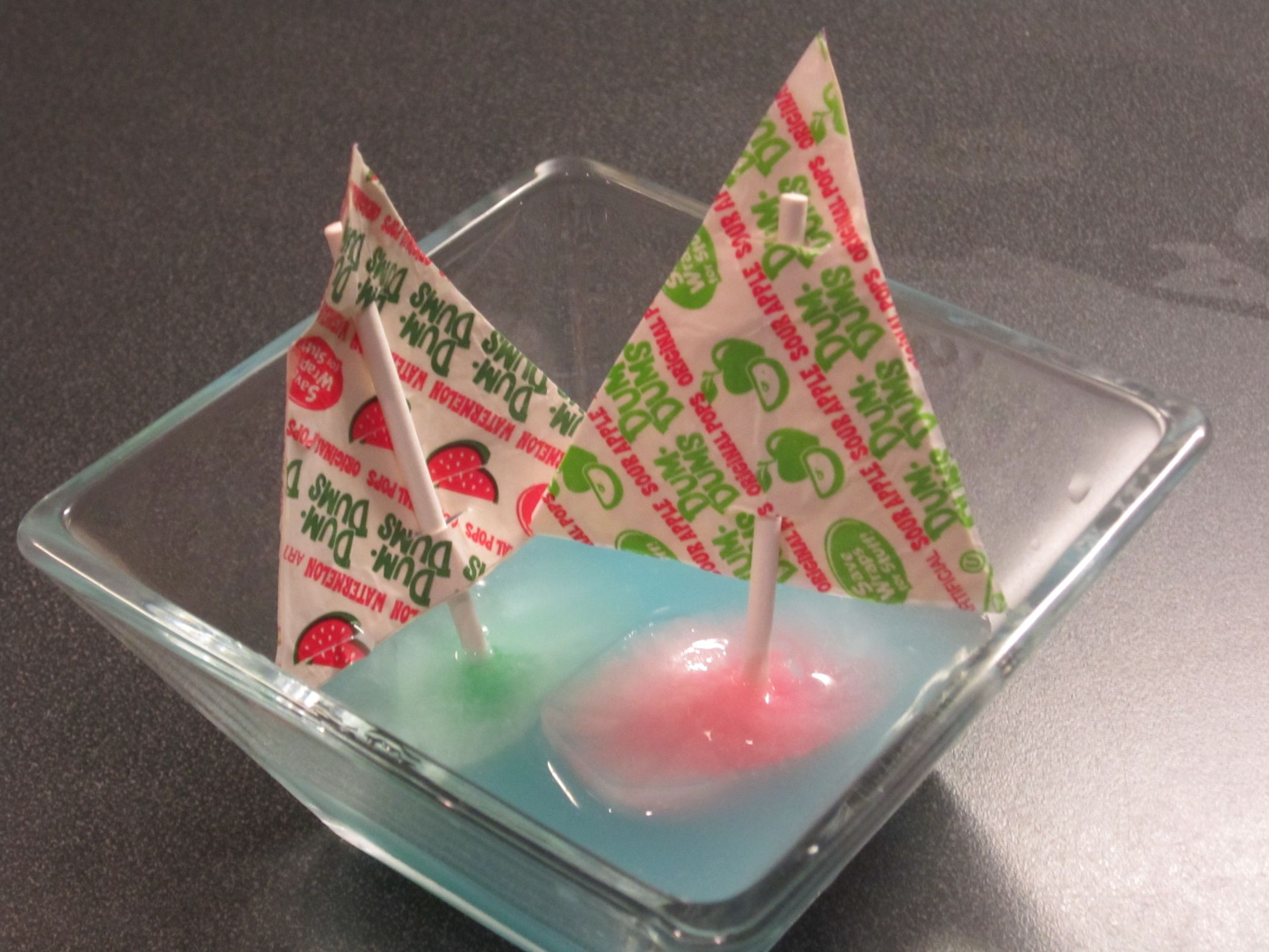 Summer Crafts for Kids Ice Cube Boats With Dum Dums Sails 4 Steps (with Pictures) Instructables