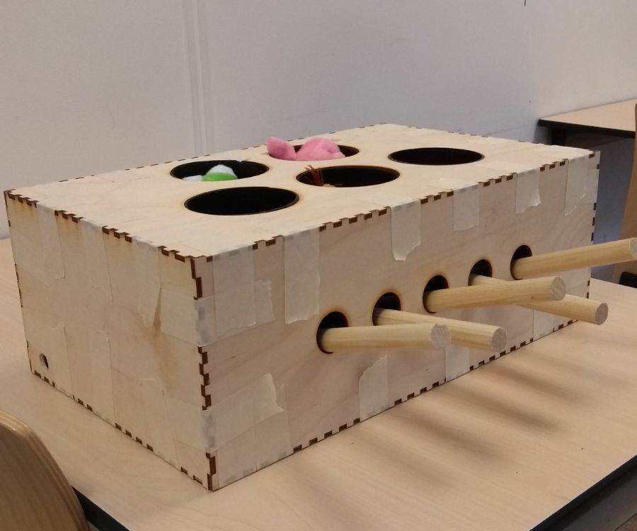 cat whack a mole diy