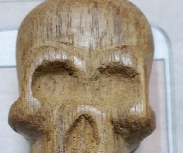 wooden skull DIY Project DIY Project Image