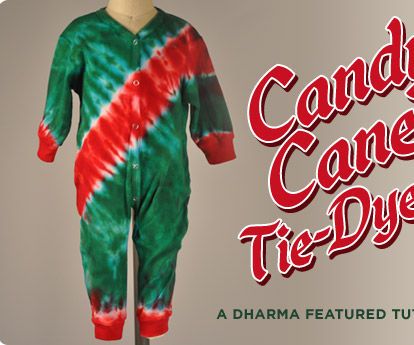 candy cane tie-dye DIY Project DIY Project Image